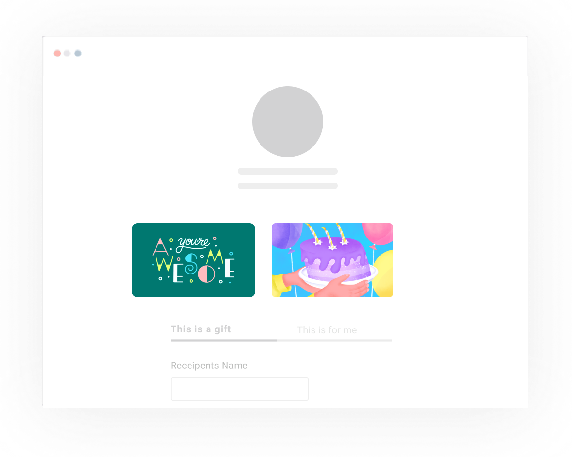 Offer personalized gift cards to your patrons and add wings to your revenue