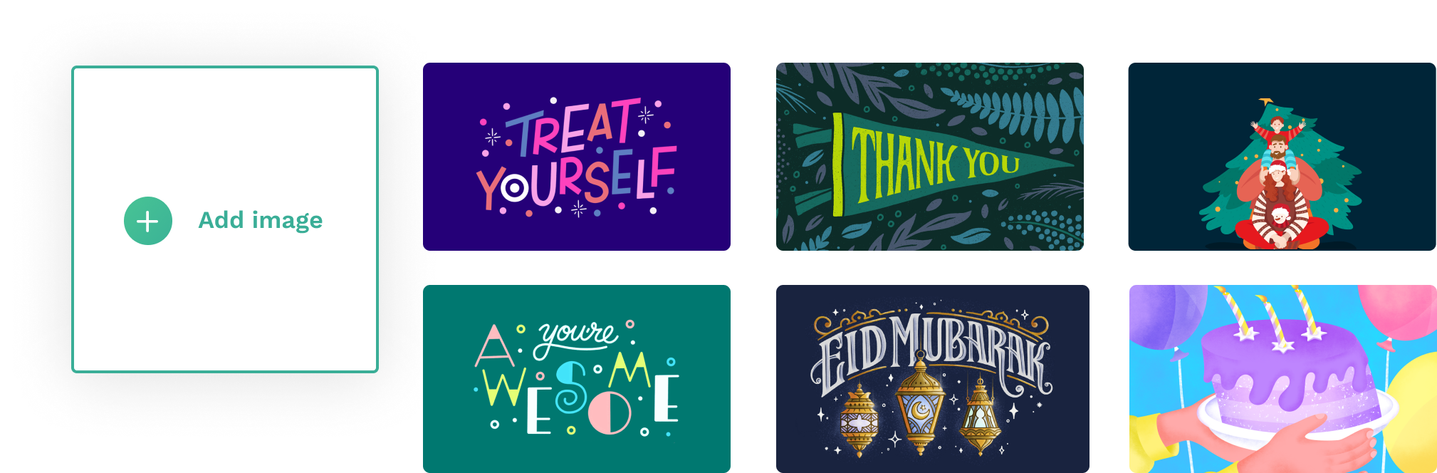 Easy to customize gift card templates